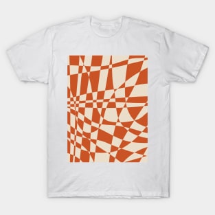 Check Glass Glitch | Tuscany T-Shirt